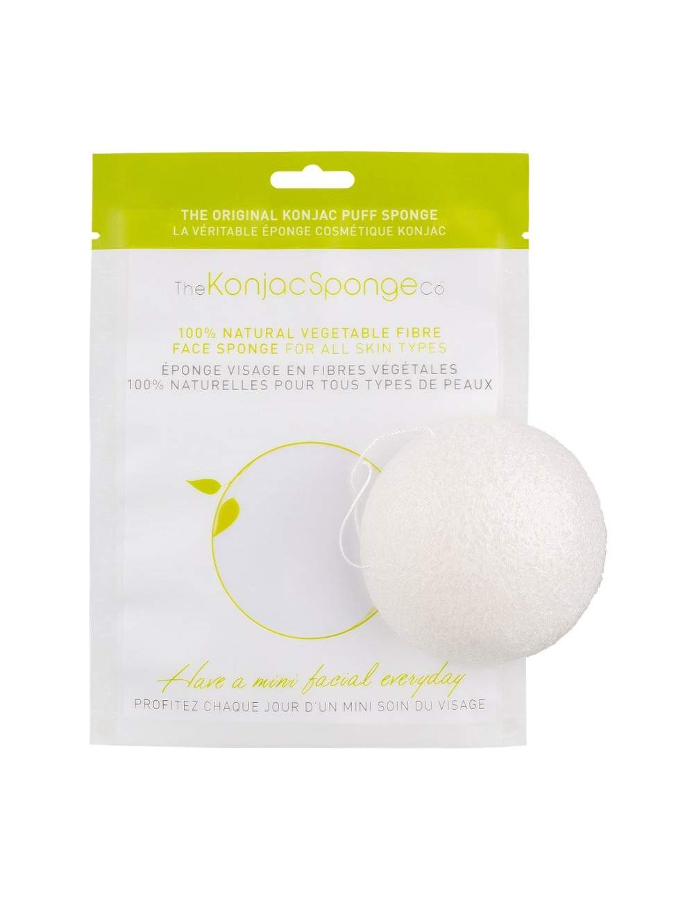 Esponja Konjac Facial Natural Pure Original Blanca. The Konjac Sponge Esponja Konjac Facial Natural Pure Original Blanca. The Konjac Sponge