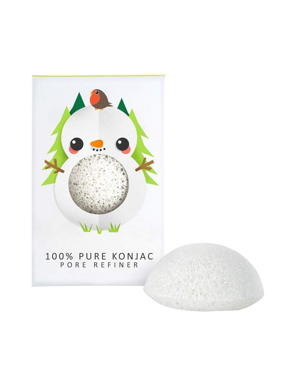 Esponja Konjac Facial Natural Pure Original Blanca Mini. Snowman. The Konjac Sponge Esponja Konjac Facial Natural Pure Original Blanca Mini. Snowman. The Konjac Sponge