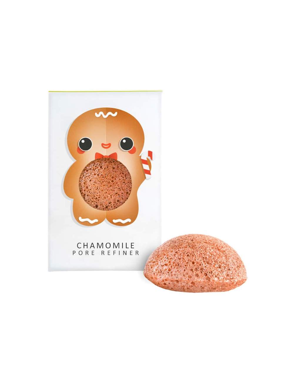 Esponja Konjac Facial Natural de Manzanilla Mini. Gingerbread Man. The Konjac Sponge Company. Esponja Konjac Facial Natural de Manzanilla Mini. Gingerbread Man. The Konjac Sponge Company.