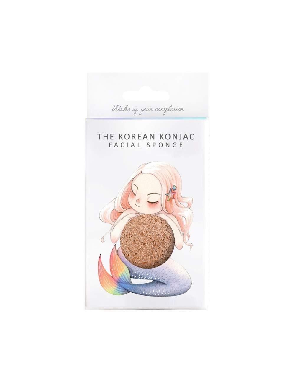Esponja Konjac Facial Natural de Arcilla Rosa. Mythical Mermaid. The Konjac Sponge Esponja Konjac Facial Natural de Arcilla Rosa. Mythical Mermaid. The Konjac Sponge