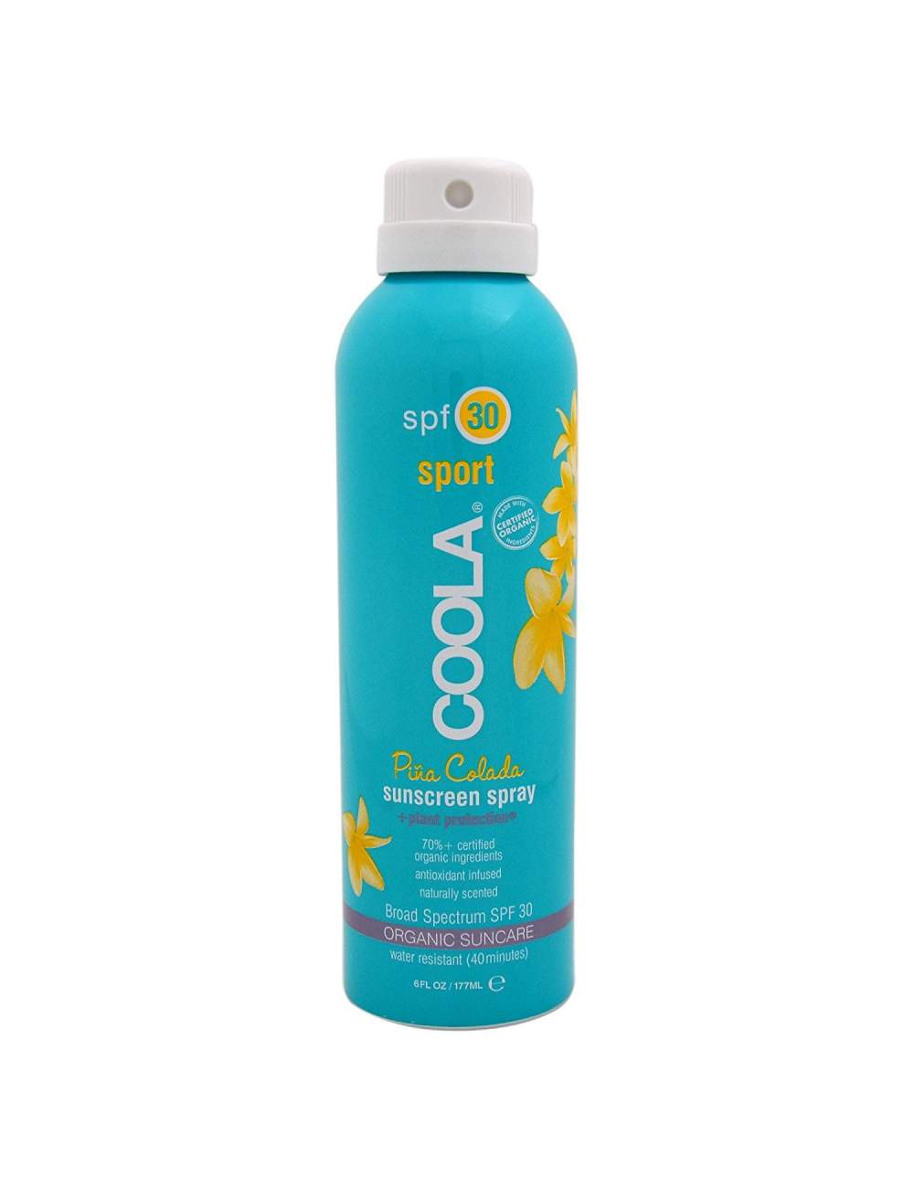 Crema de Protección Solar Corporal Orgánica SPF 30 en Spray Piña Colada. Travel Sport Continuous. Coola Crema de Protección Solar Corporal Orgánica SPF 30 en Spray Piña Colada. Travel Sport Continuous. Coola