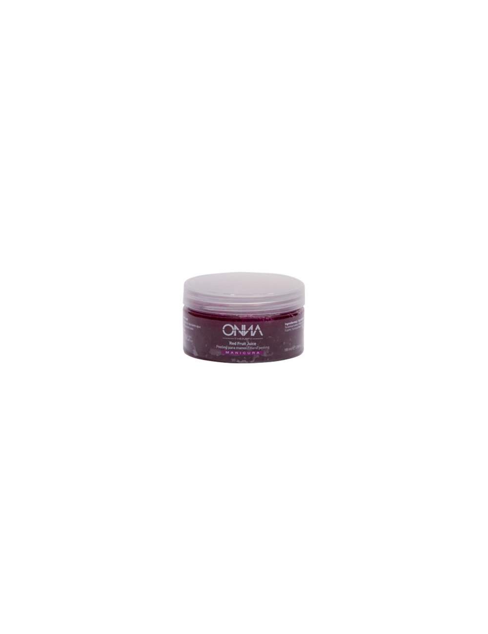 Exfoliante para Manos Natural Red Fruit Juice. Onna Therapy. Exfoliante para Manos Natural Red Fruit Juice. Onna Therapy.