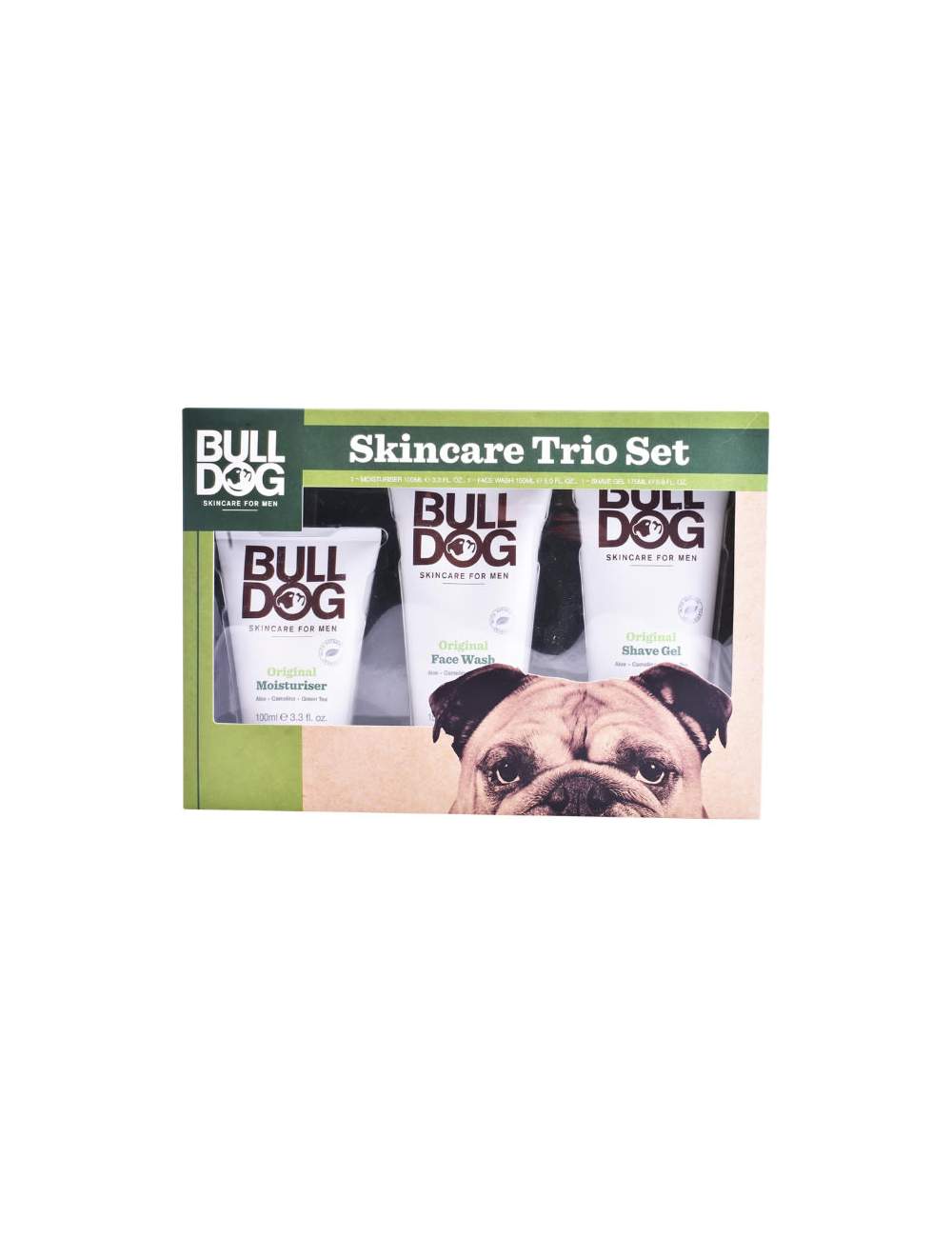 Set 3 Pièces pour Homme Original. Bulldog Skincare. Set 3 Pièces pour Homme Original. Bulldog Skincare.
