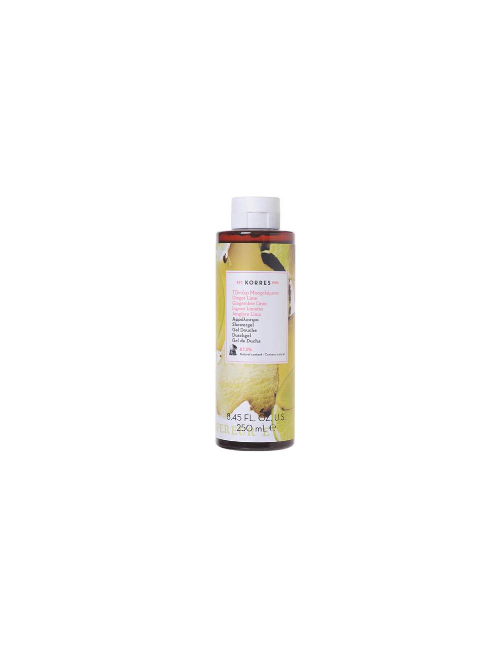 Gel de Ducha Natural de Lima y Jengibre. Korres Gel de Ducha Natural de Lima y Jengibre. Korres
