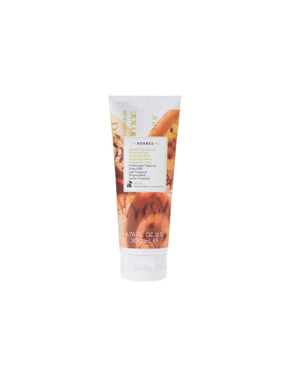 Lait Corporel Bergamote et Poire. Korres Lait Corporel Bergamote et Poire. Korres