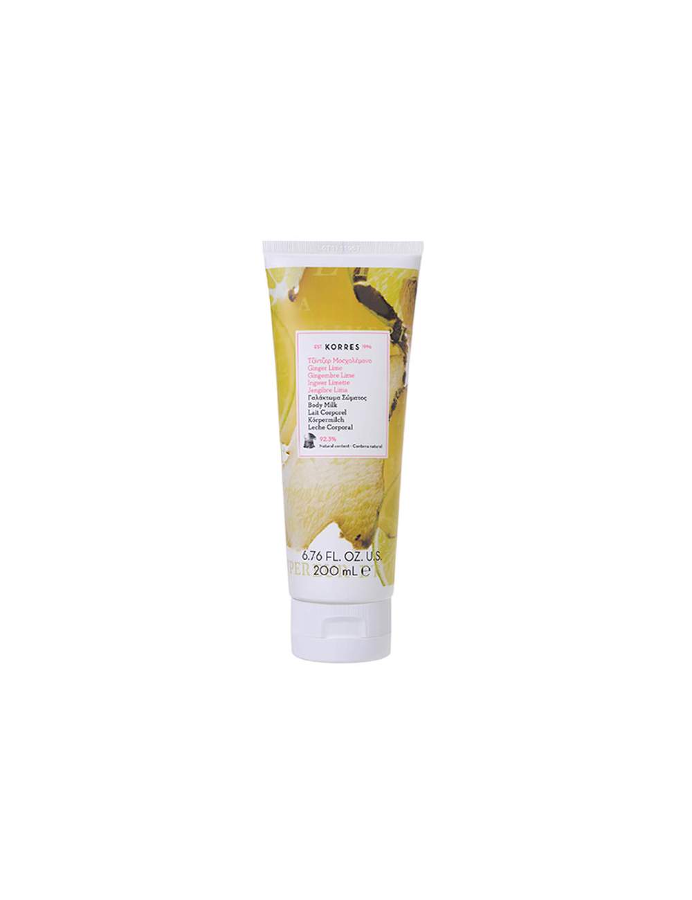 Lait Corporel au Gingembre et Citron Vert. Korres Lait Corporel au Gingembre et Citron Vert. Korres