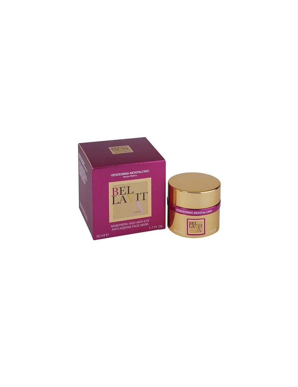Masque Faciale Antiâge Naturel de Raisin. Vendange de Montalcino. Bella Vita. Masque Faciale Antiâge Naturel de Raisin. Vendange de Montalcino. Bella Vita.
