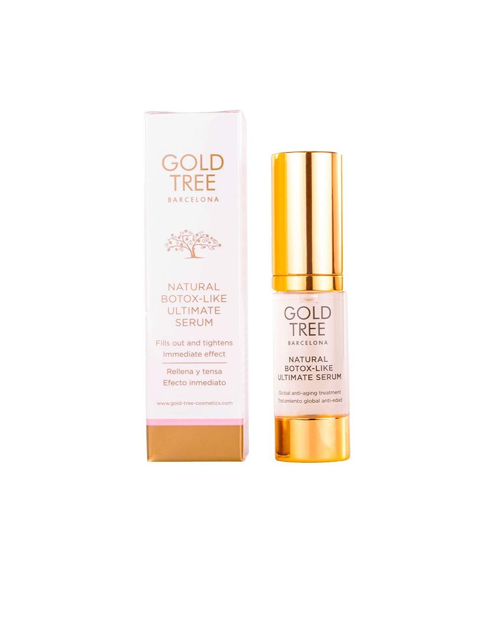 Sérum Facial Botox Natural. Gold Tree Barcelona Sérum Facial Botox Natural. Gold Tree Barcelona