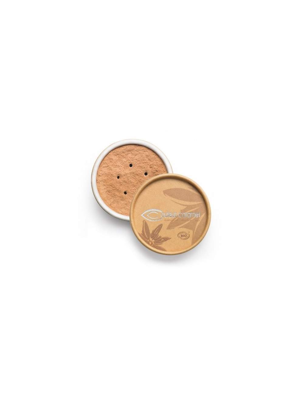 Fond de Teint Bio Minéral 06 Light Brown. Couleur Caramel Fond de Teint Bio Minéral 06 Light Brown. Couleur Caramel