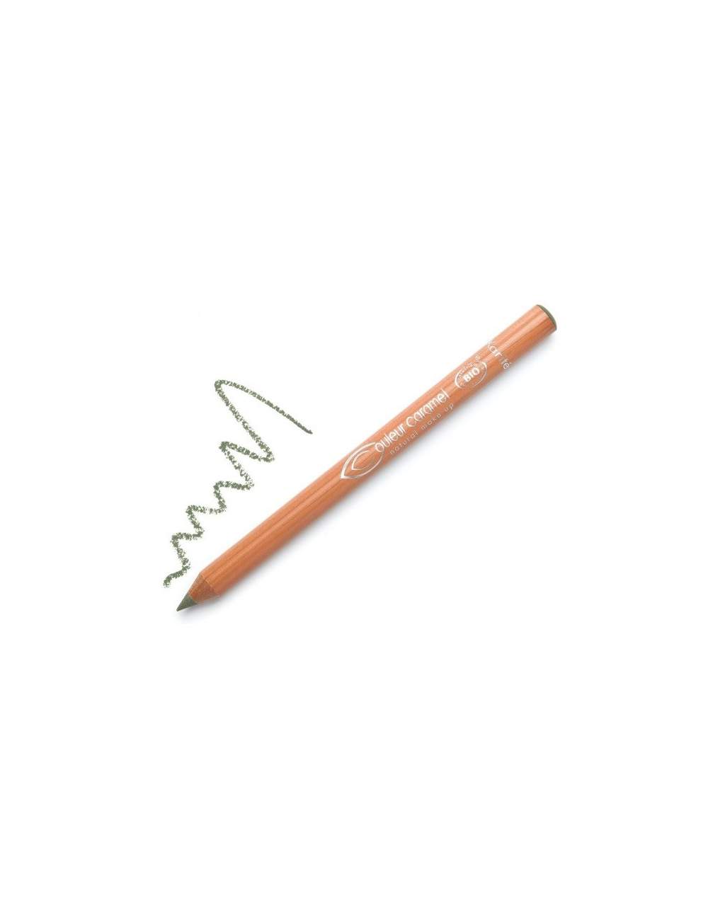 Crayon pour des Yeux Bio 102 Green. Couleur Caramel Crayon pour des Yeux Bio 102 Green. Couleur Caramel