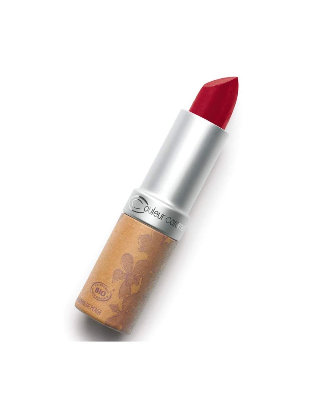 Rouge à Lèvres Bio Mat 120 Rouge Sombre. Couleur Caramel Rouge à Lèvres Bio Mat 120 Rouge Sombre. Couleur Caramel