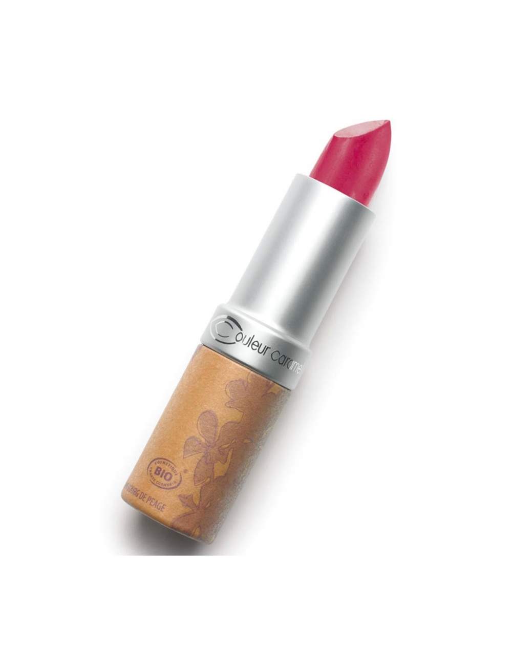 Rouge à Lèvres Bio Mat 123 Bright Pink. Couleur Caramel Rouge à Lèvres Bio Mat 123 Bright Pink. Couleur Caramel