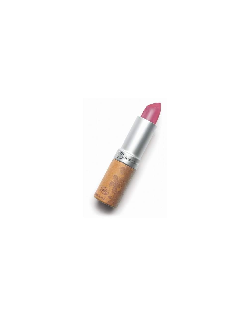 Rouge à Lèvres Bio Nacrée 203 Dark Pink. Couleur Caramel