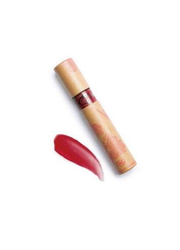Gloss Bio 805 Pearly Raspberry Red. Couleur Caramel