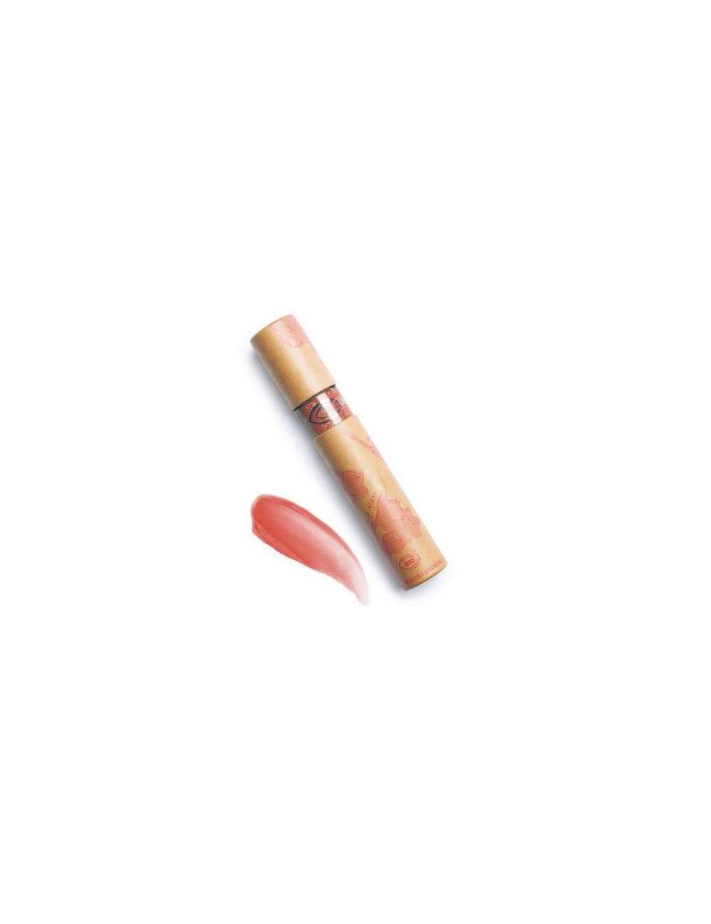 Gloss Bio 808 Pearly Coral. Couleur Caramel