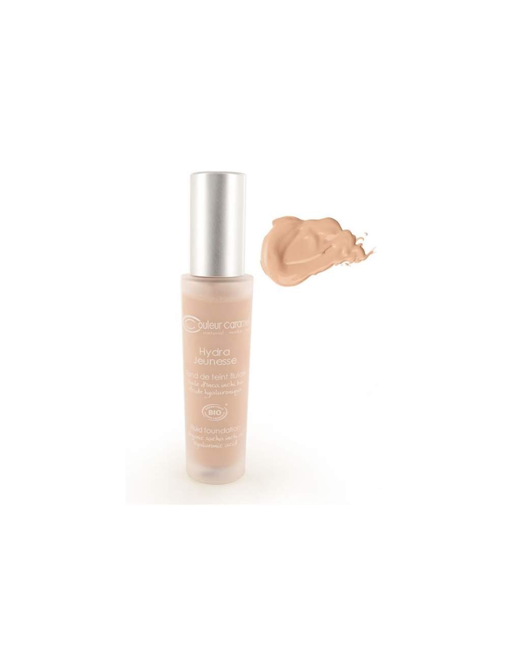 Fond de Teint Bio Hydra Jeunesse 23 Skin Beige. Couleur Caramel Fond de Teint Bio Hydra Jeunesse 23 Skin Beige. Couleur Caramel