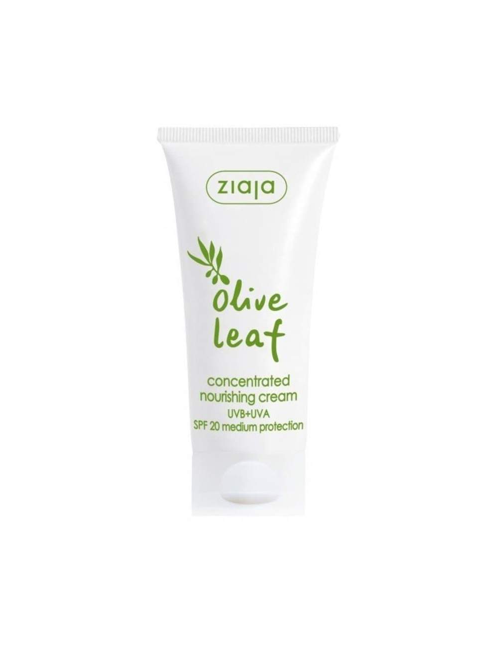 Crema Facial Natural Concentrada de Hoja de Olivo SPF20. Ziaja. Crema Facial Natural Concentrada de Hoja de Olivo SPF20. Ziaja.